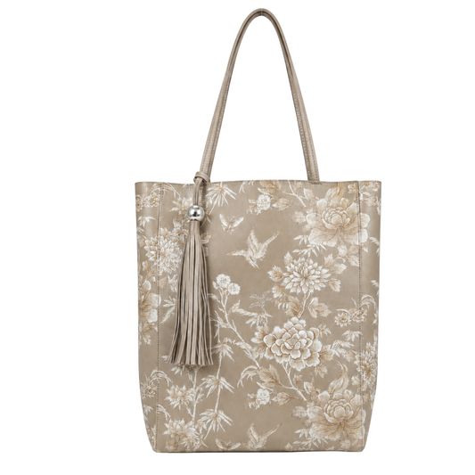 Shopper in Floral Biscotti