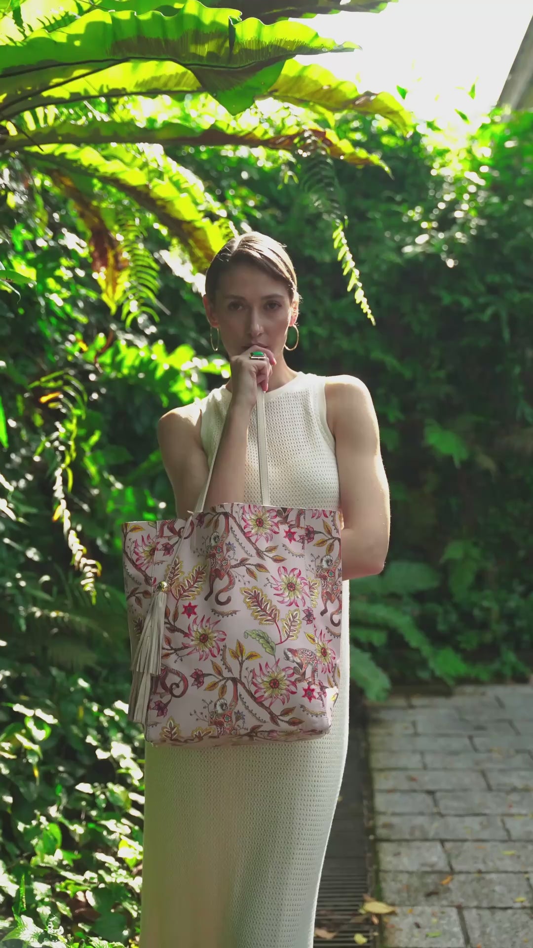 Canopy Chorus Shopper in Blush