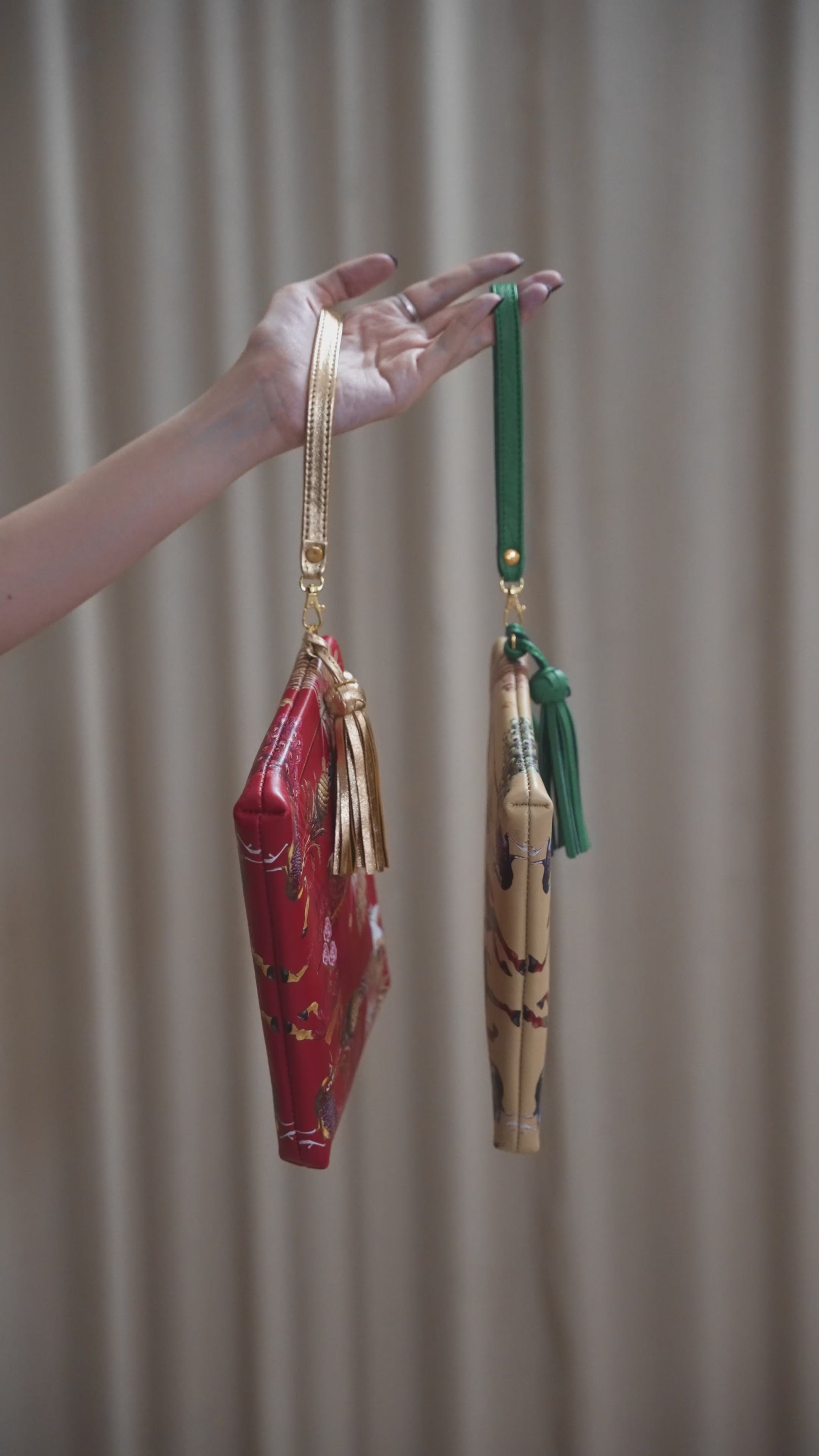 Imperial Grace Gold Every Day Clutch: The Art-Print Edition